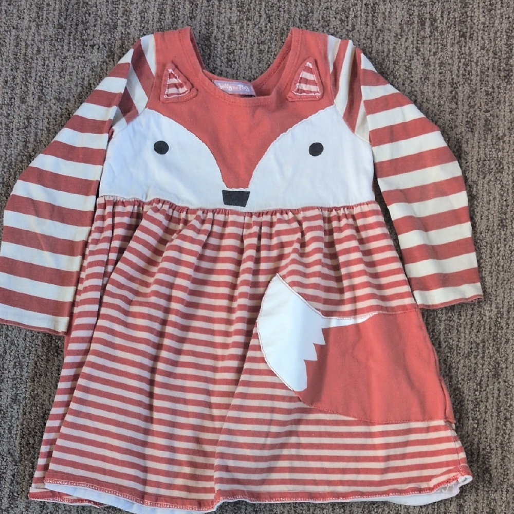 Jelly The Pug Red Dress